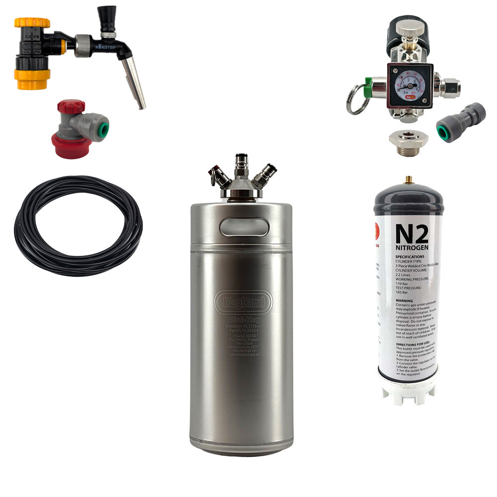 Mini Keg - Mini NukaTap Nitro - Tapping Kit