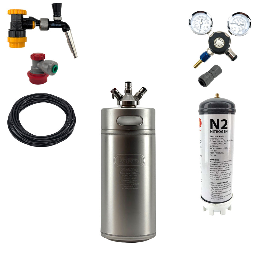 Mini Keg - Mini NukaTap Nitro - Tapping Kit