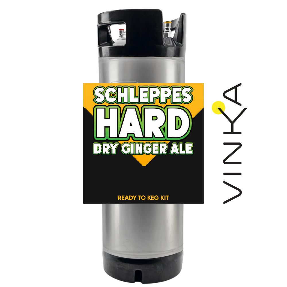 Schleppes Hard Dry Ginger Ale - Ready to Keg Kit