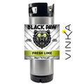 Hard Black Paw Fresh Lime Seltzer - Zero Sugar - Ready to Keg Kit