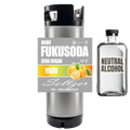 Hard FUKUSODA Yuzu Seltzer - Zero Sugar - DIY ~ BYO Spirits Keg Kit