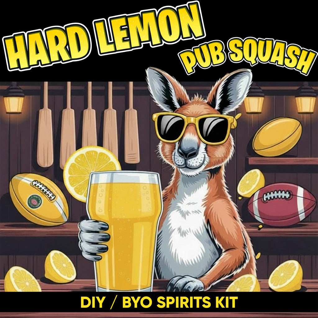 Hard Lemon Pub Squash - DIY ~ BYO Spirits Keg Mix Kit