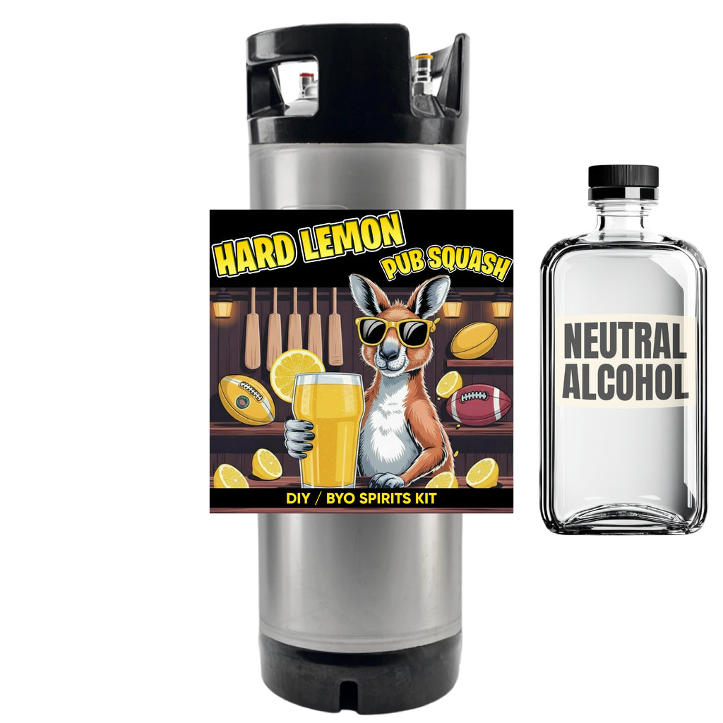Hard Lemon Pub Squash - DIY ~ BYO Spirits Keg Mix Kit