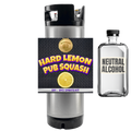 Hard Lemon Pub Squash - DIY ~ BYO Spirits Keg Mix Kit 19L