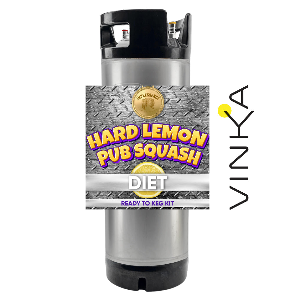 Hard Lemon Pub Squash Diet - Ready to Keg Kit