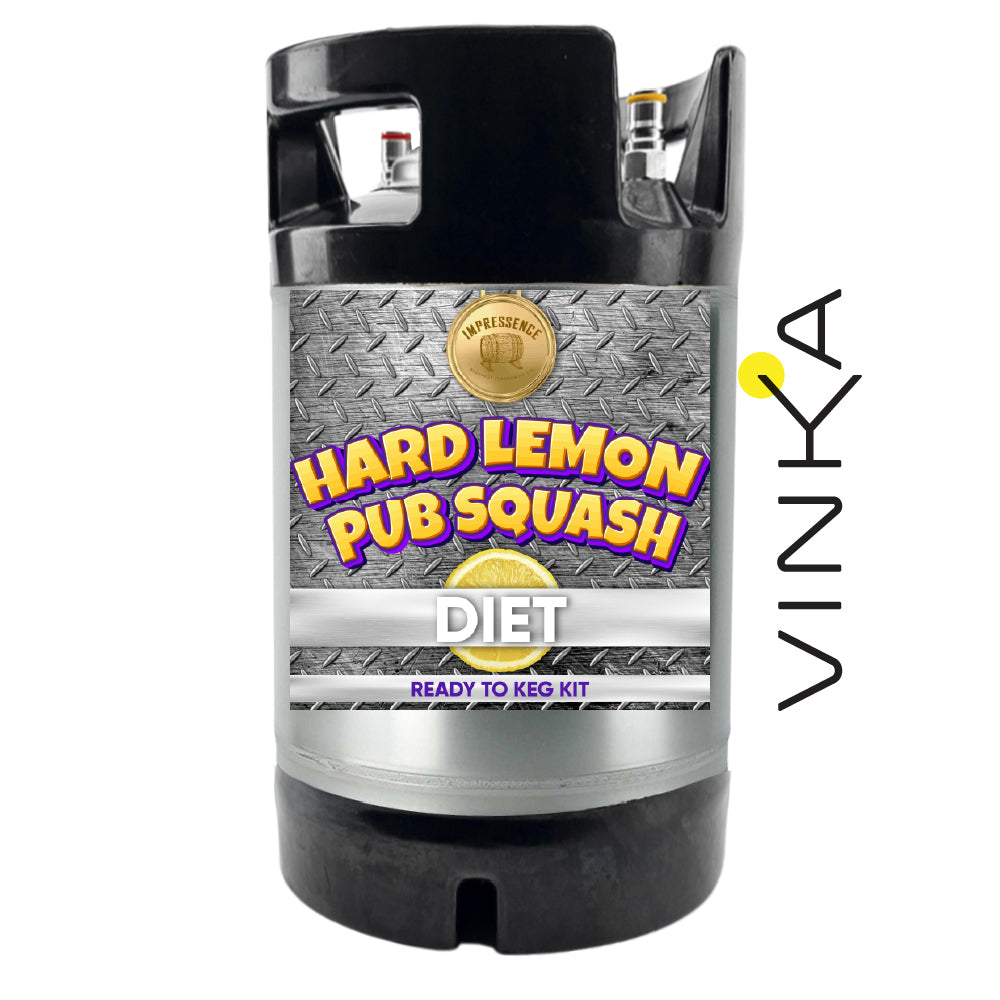 Hard Lemon Pub Squash Diet - Ready to Keg Kit