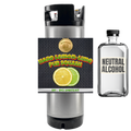 Hard Lemon-Lime Pub Squash by Impressence in a DIY / BYO Spirits 19L Keg Kit.