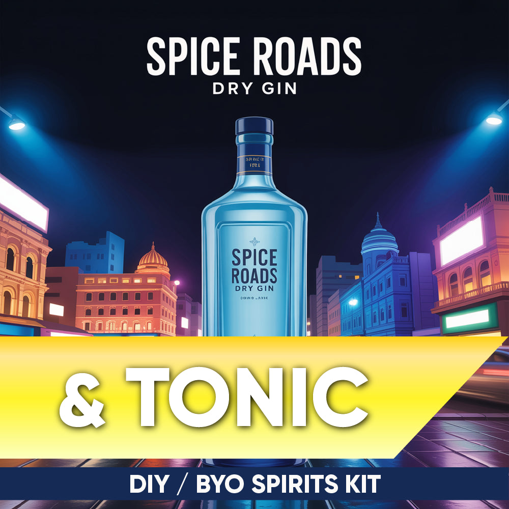Spice Roads Dry Gin and Tonic - DIY ~ BYO Spirits Keg Kit