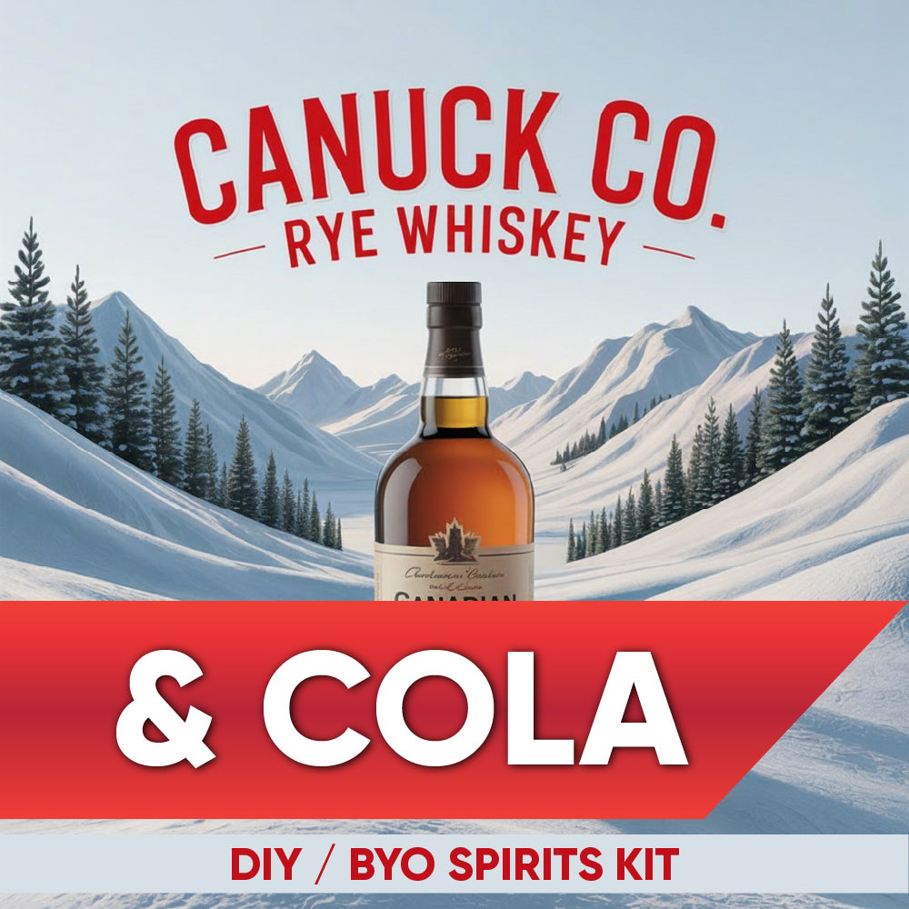 Canuck Co. Rye Whiskey and Cola - DIY ~ BYO Spirits Keg Kit