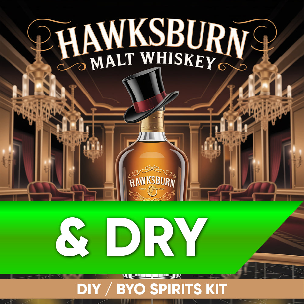 Hawksburn Malt Whiskey and Dry - DIY ~ BYO Spirits Keg Kit