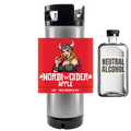 Nordi Cider Apple DIY BYO Spirits Kit with a red label featuring a Viking woman and a bottle of neutral alcohol on a white background.