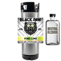 Black Paw Pine Lime Hard Seltzer - Zero Sugar - DIY ~ BYO Spirits Keg Kit
