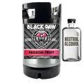 Hard Black Paw Passionfruit Seltzer - Zero Sugar - DIY ~ BYO Spirits Keg Kit