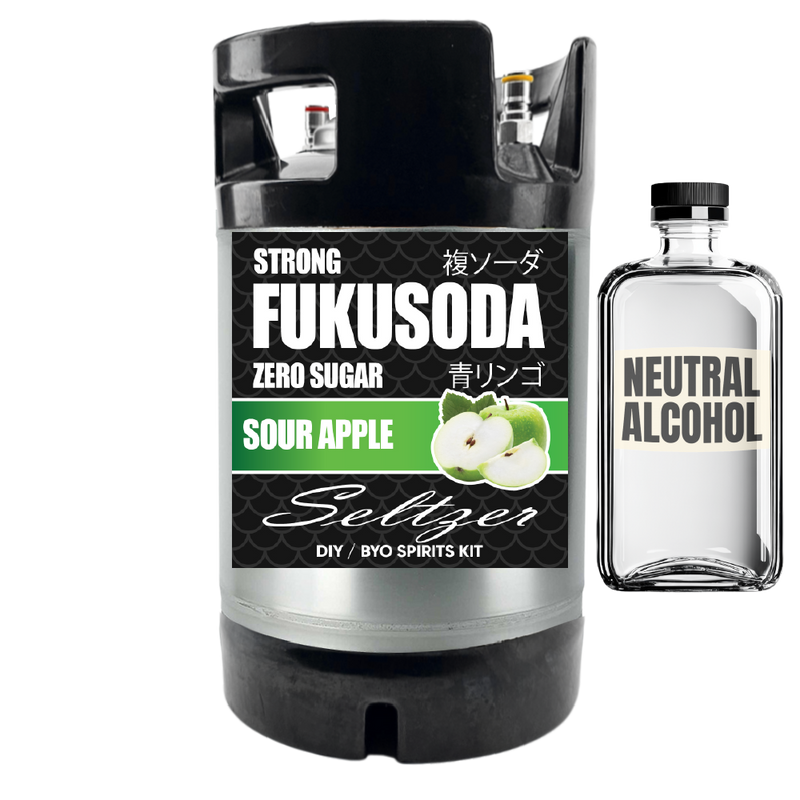Hard KOKETSU Zero Sugar | Sour Apple | DIY/BYO Spirit Kit |19L or 9.5L