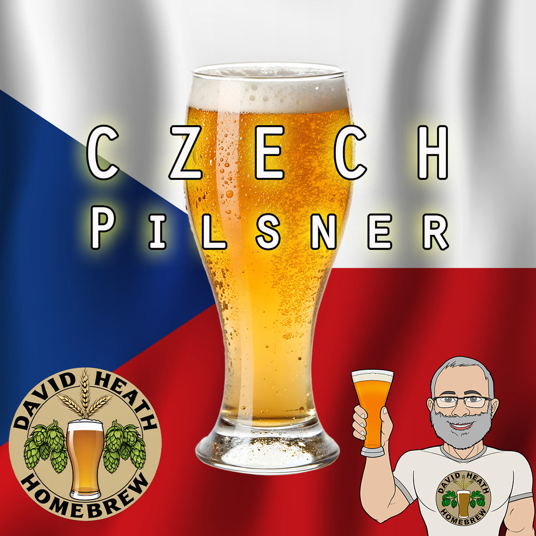 David Heath All Grain Recipe Kit - Czech Pilsner