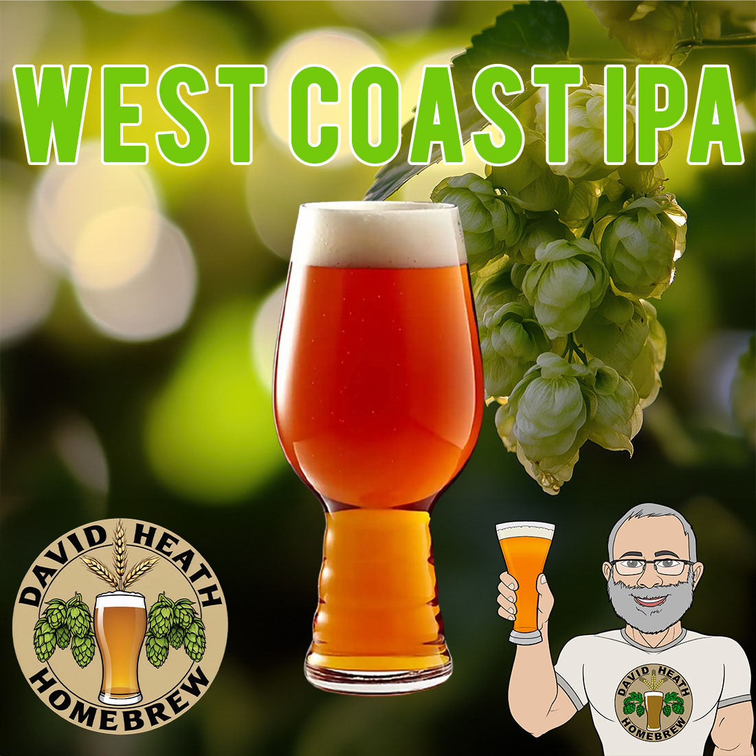 David Heath All Grain Recipe Kit - West Coast IPA