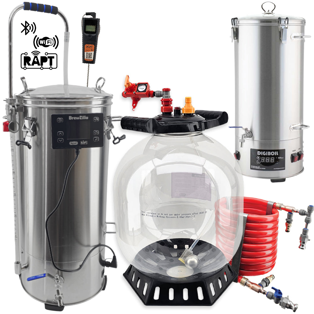 Zilla Ultimate Deal: BrewZilla 35L G4 & 30L FermZilla All Rounder + Red Reaper Chiller + 35L DigiBoil HLT