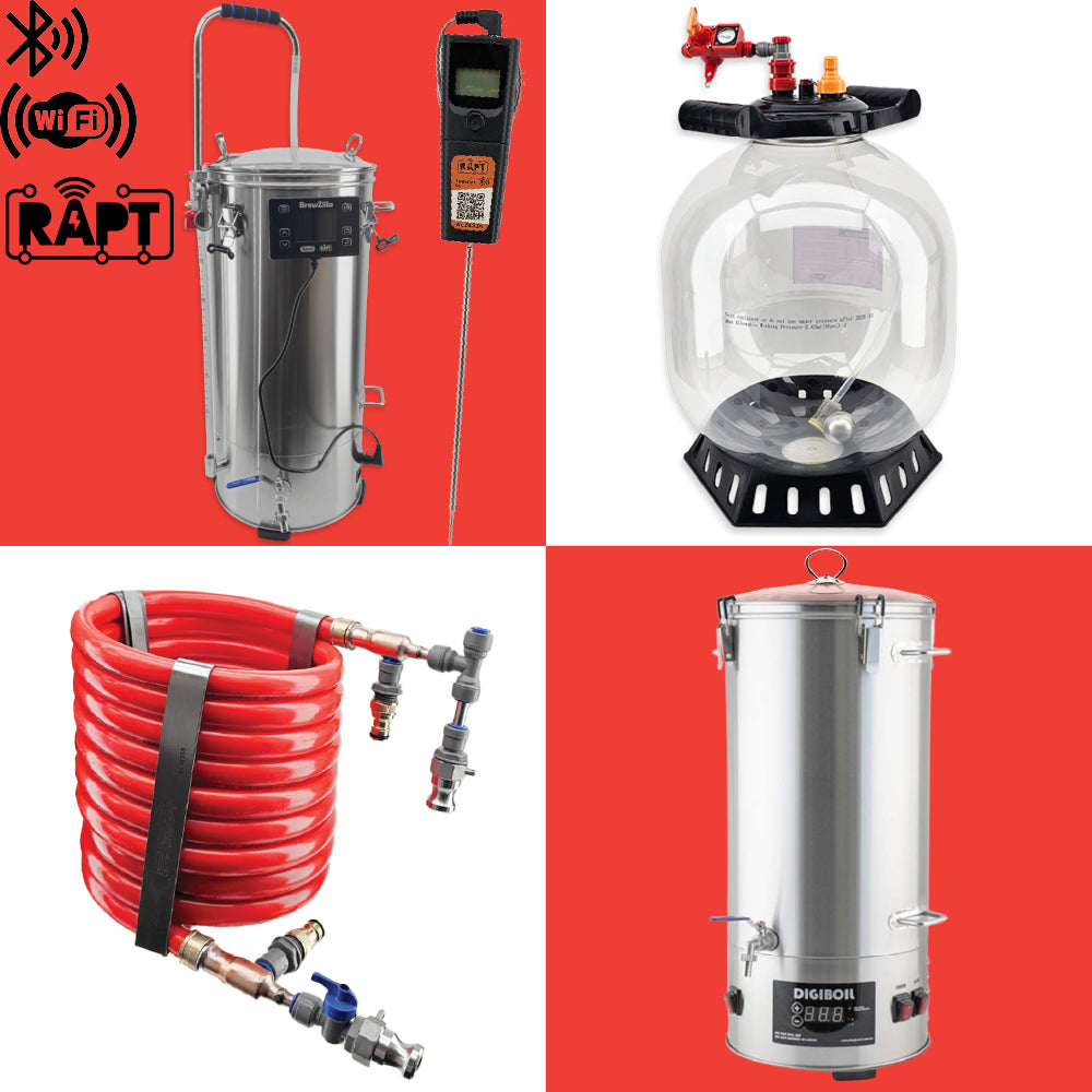 Zilla Ultimate Deal: BrewZilla 35L G4 & 30L FermZilla All Rounder + Red Reaper Chiller + 35L DigiBoil HLT