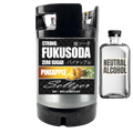 Hard FUKUSODA Pineapple Seltzer - Zero Sugar - DIY ~ BYO Spirits Keg Kit