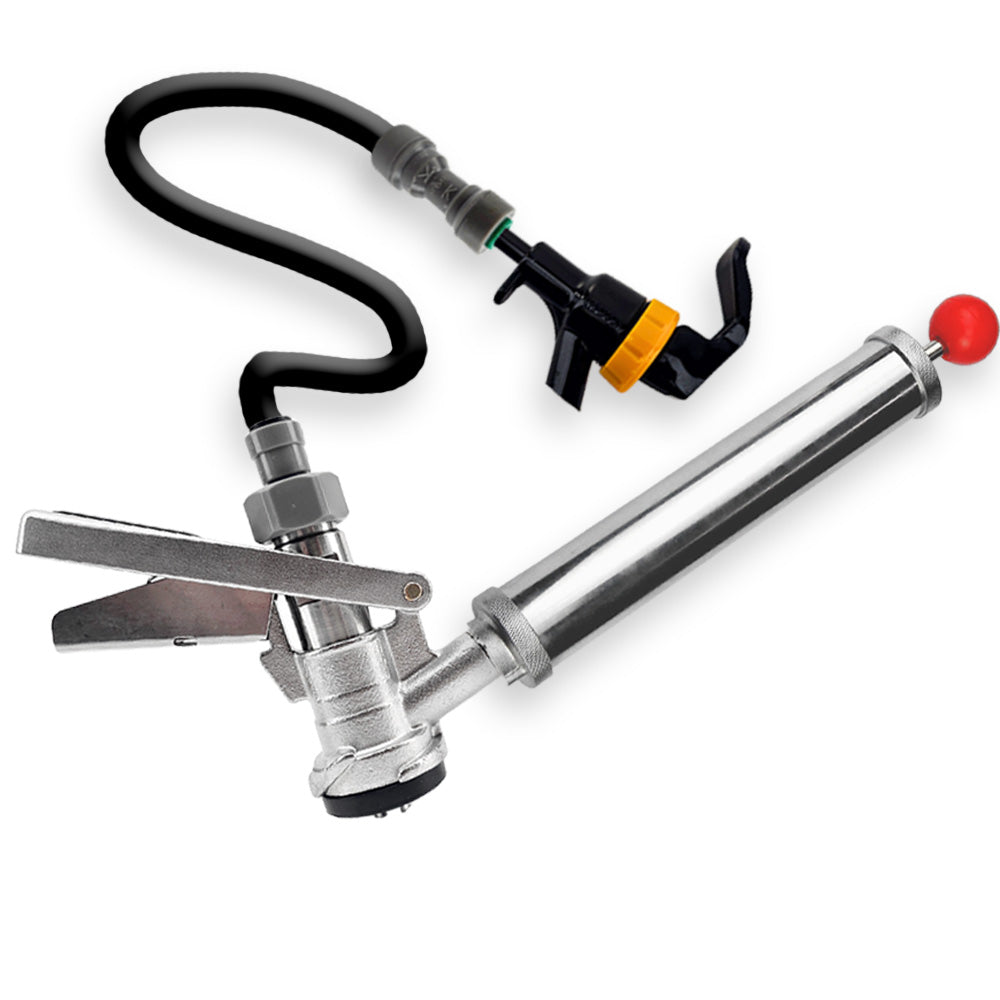 Hose spelling S to signify S-Type Coupler Bronco Party Pump Kit.