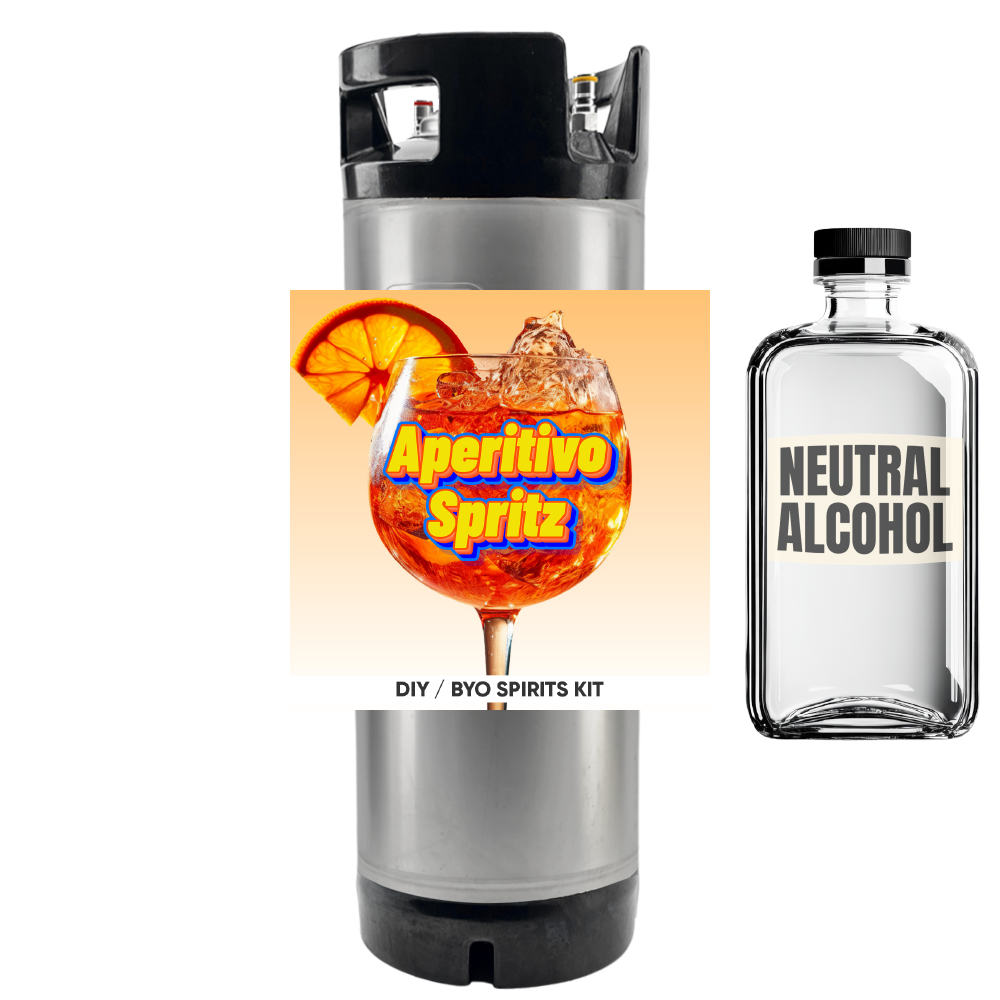 Aperitivo Spritz - Zero Sugar - DIY ~ BYO Spirits Keg Kit