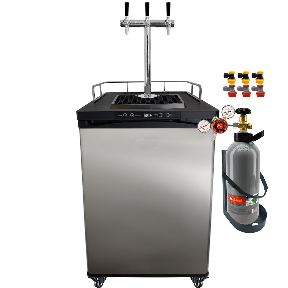 Super Slim T-Bar Kegerator Homebrew Bar Kit