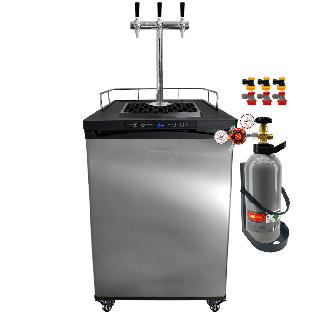Super Slim T-Bar Kegerator Homebrew Bar Kit