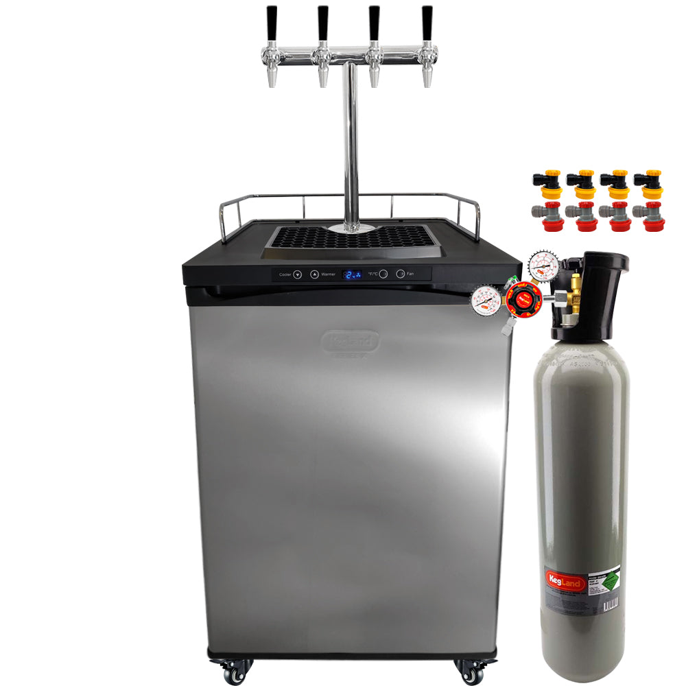 Super Slim T-Bar Kegerator Homebrew Bar Kit
