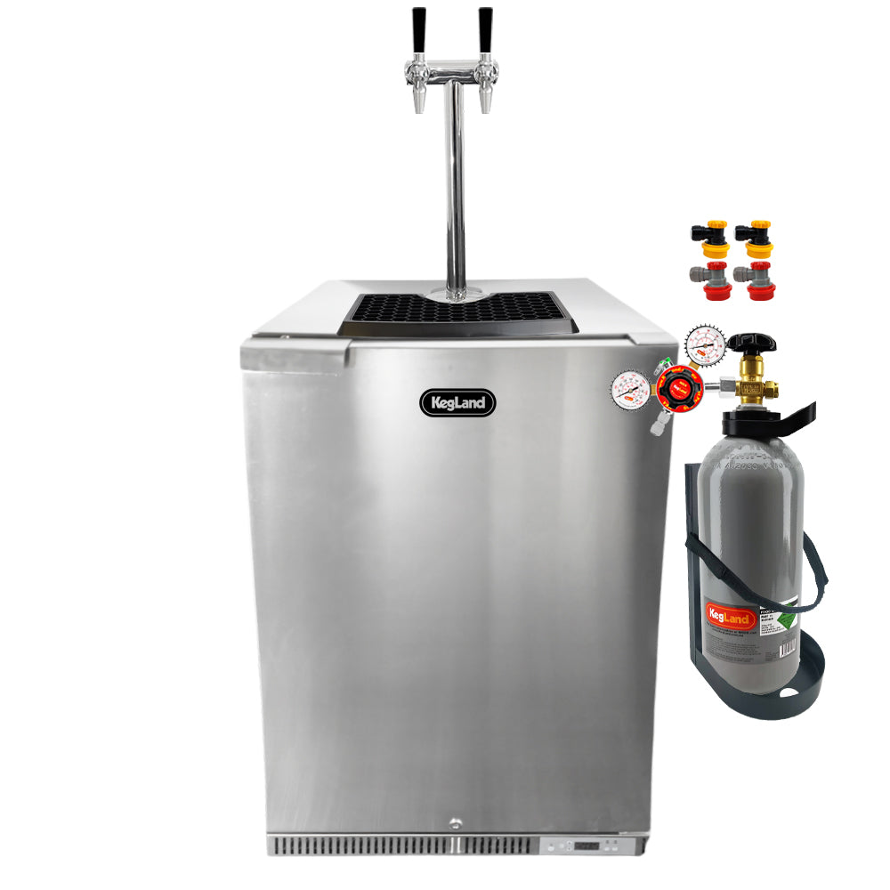 Super Slim T-Bar Kegerator Homebrew Bar Kit
