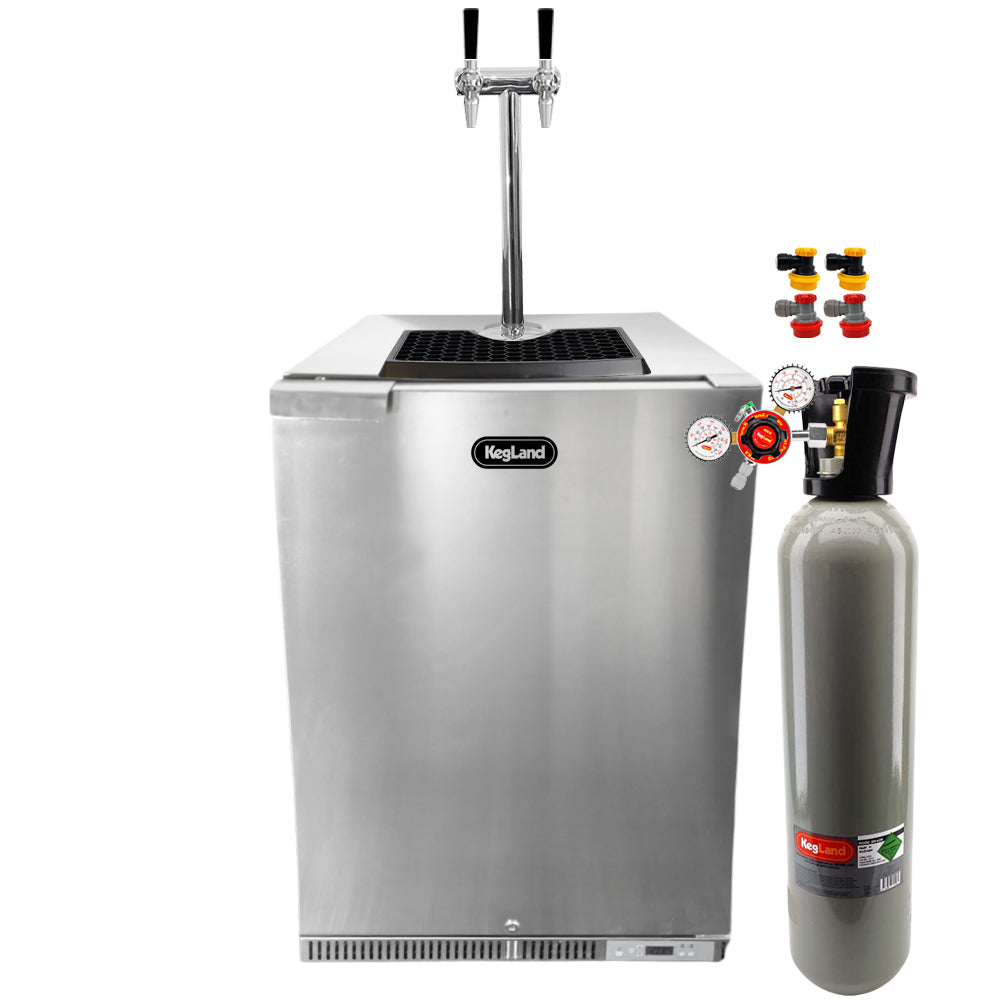 Super Slim T-Bar Kegerator Homebrew Bar Kit