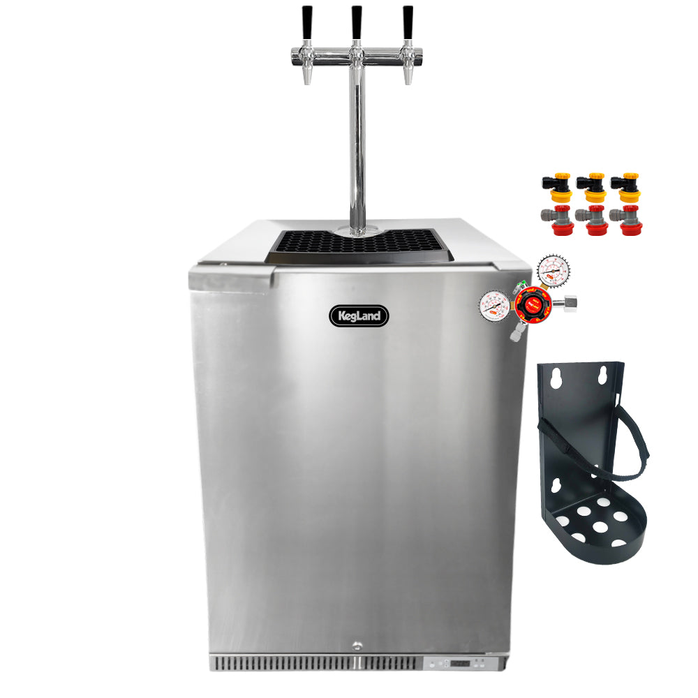 Super Slim T-Bar Kegerator Homebrew Bar Kit