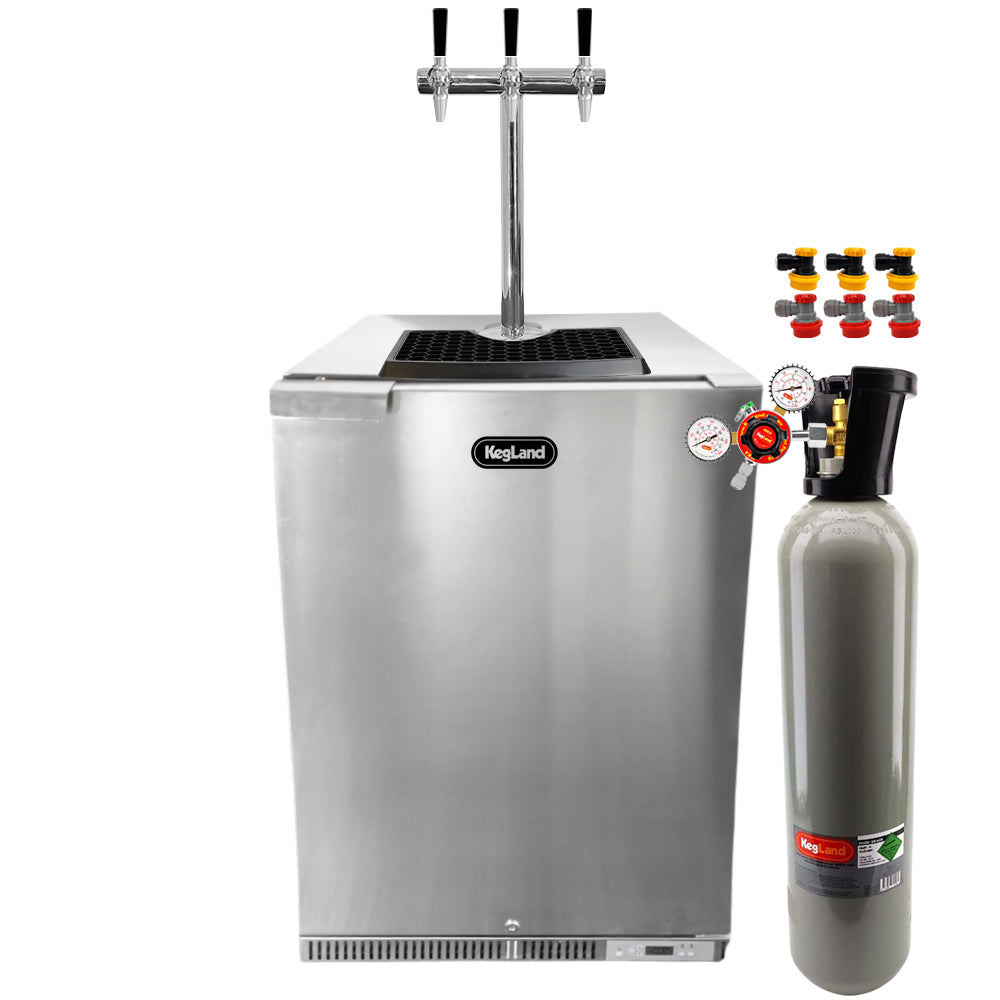 Super Slim T-Bar Kegerator Homebrew Bar Kit
