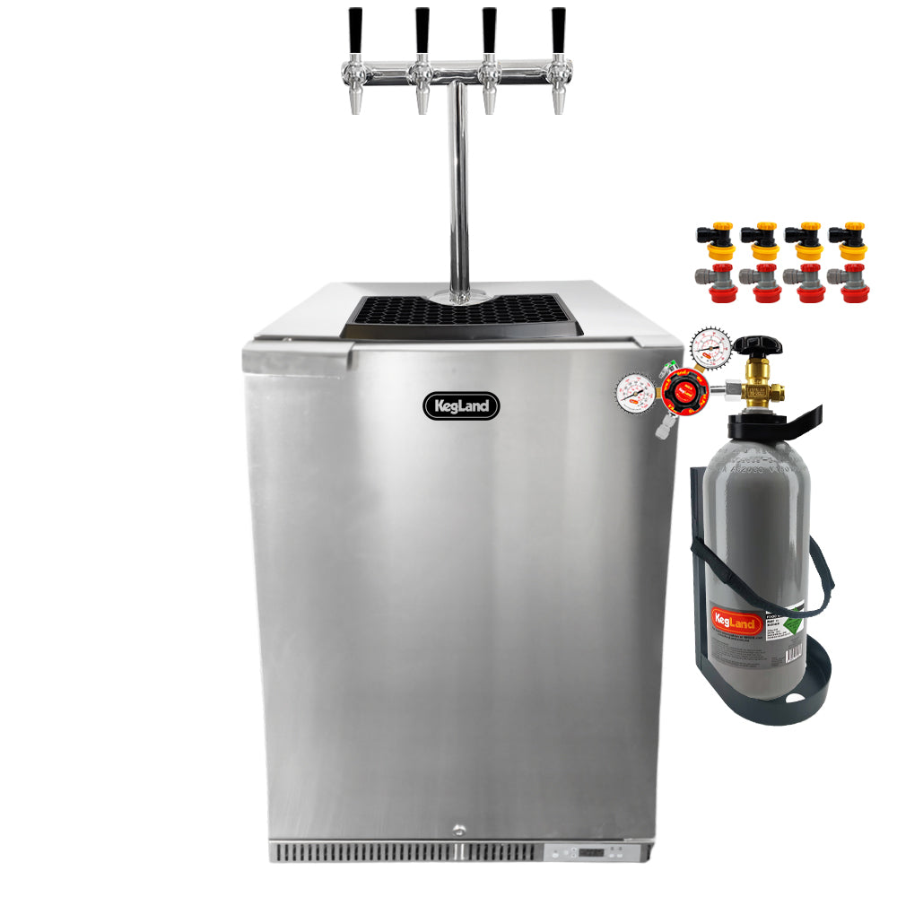 Super Slim T-Bar Kegerator Homebrew Bar Kit