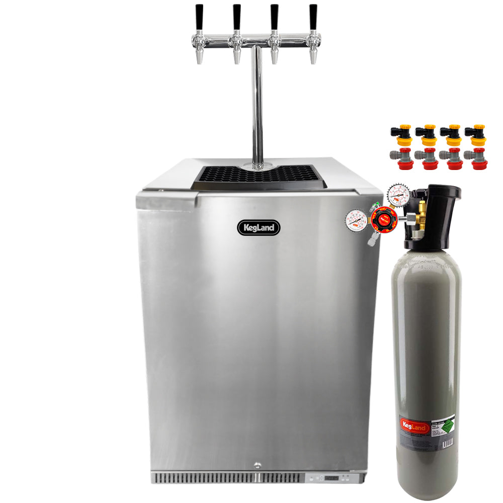 Super Slim T-Bar Kegerator Homebrew Bar Kit