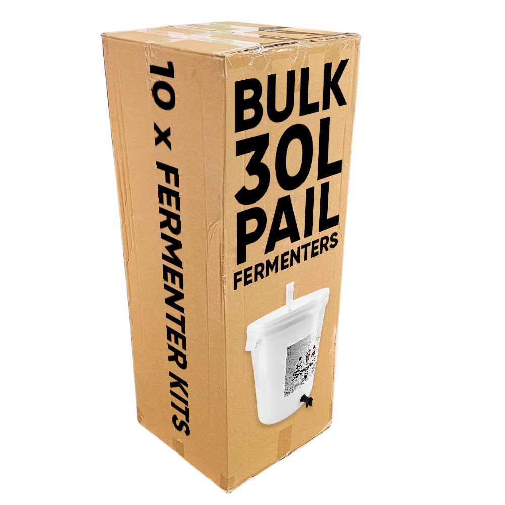 Bulk 10 x 30L Pail Fermenter Kits