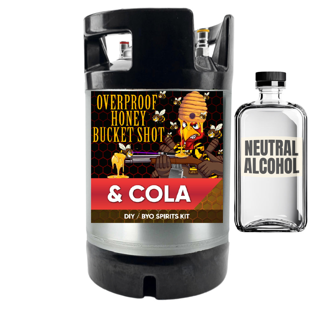 Kentucky Honey Bourbon and Cola - DIY ~ BYO Spirits Keg Kit