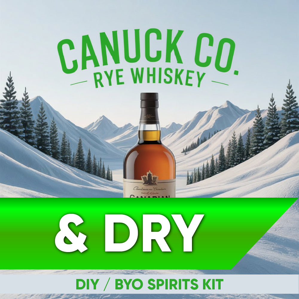 NEW G2 - Canuck Co. & Dry Ginger Ale (Rye Whiskey) - DIY ~ BYO Spirits Keg Kit
