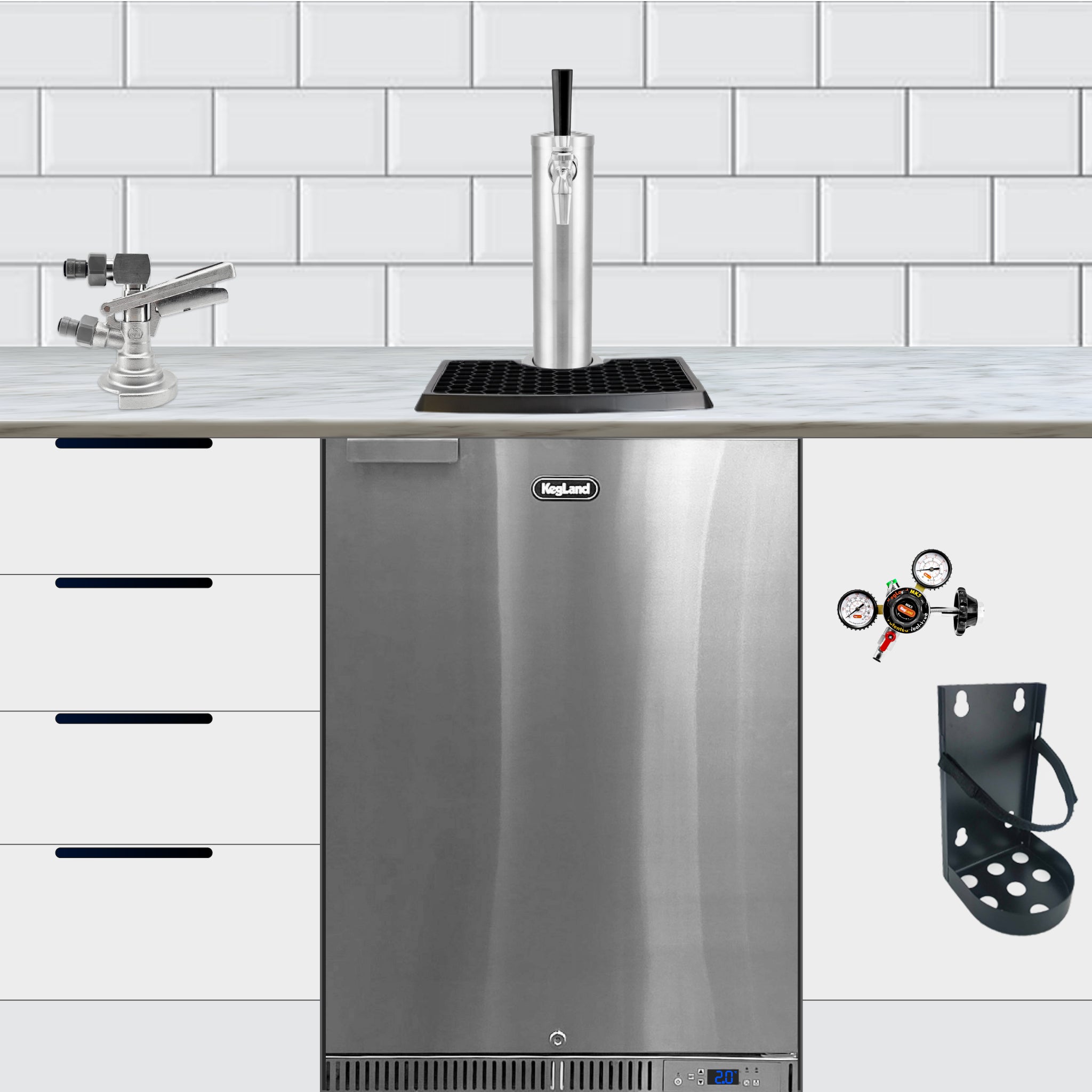 KegLand Under Cover Kegerator Builder