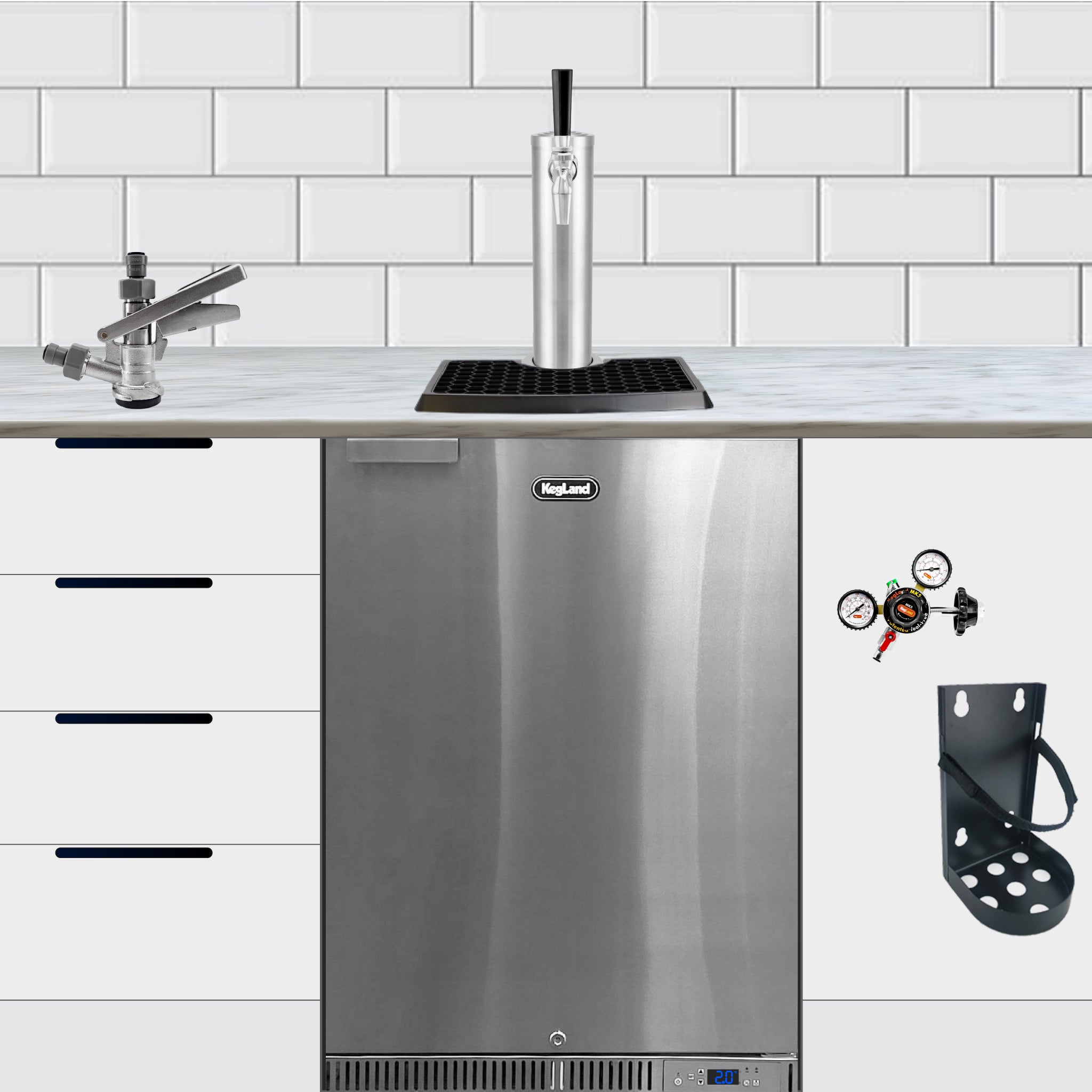 KegLand Under Cover Kegerator Builder