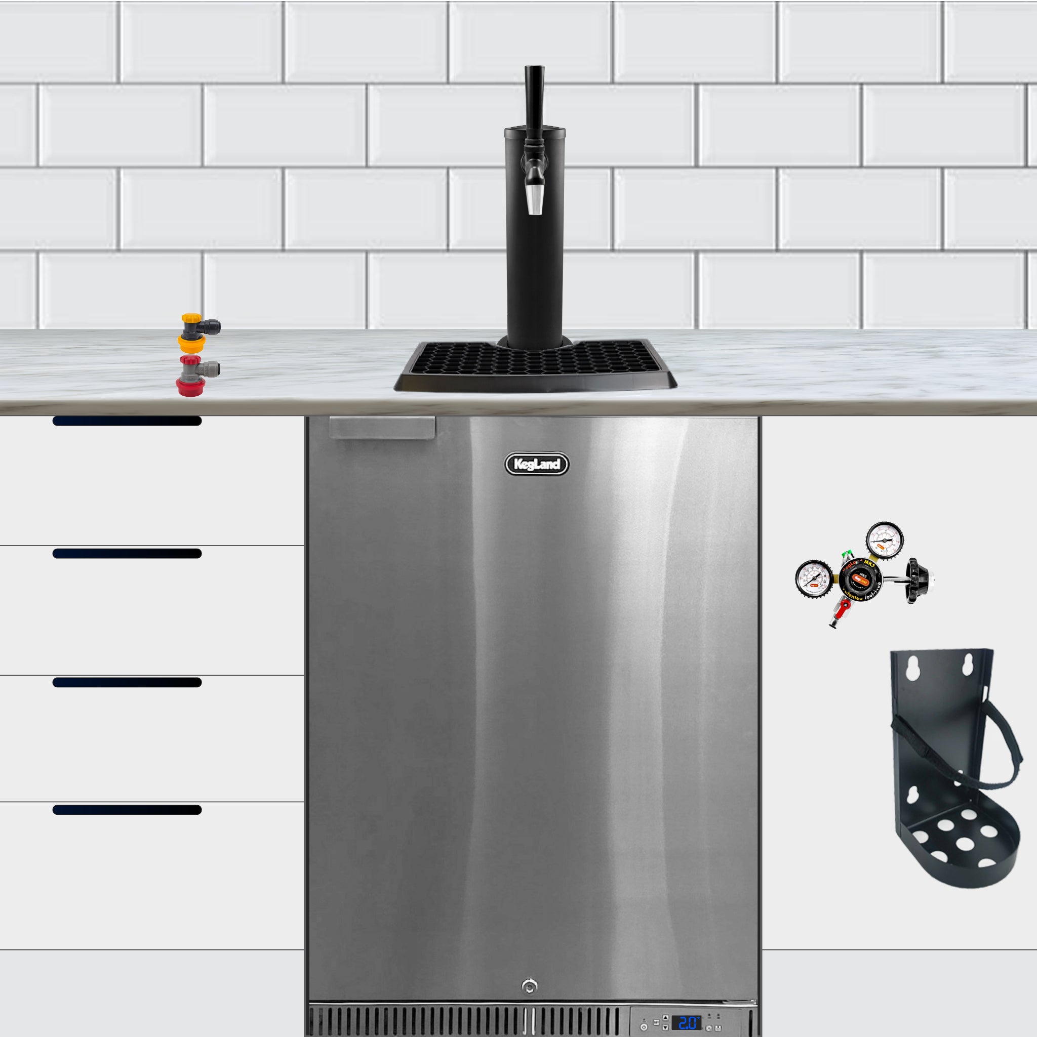 KegLand Under Cover Kegerator Builder