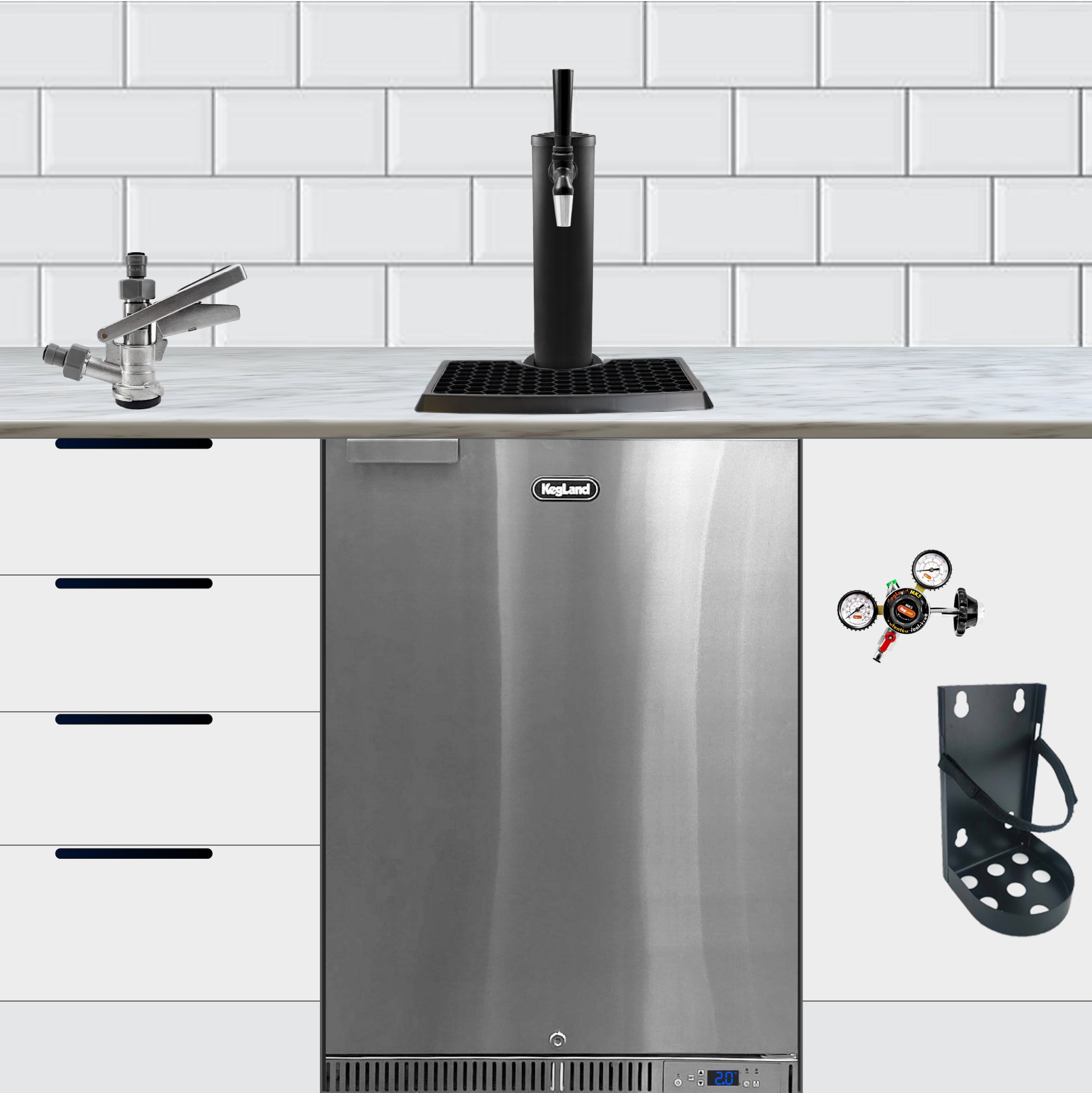 KegLand Under Cover Kegerator Builder