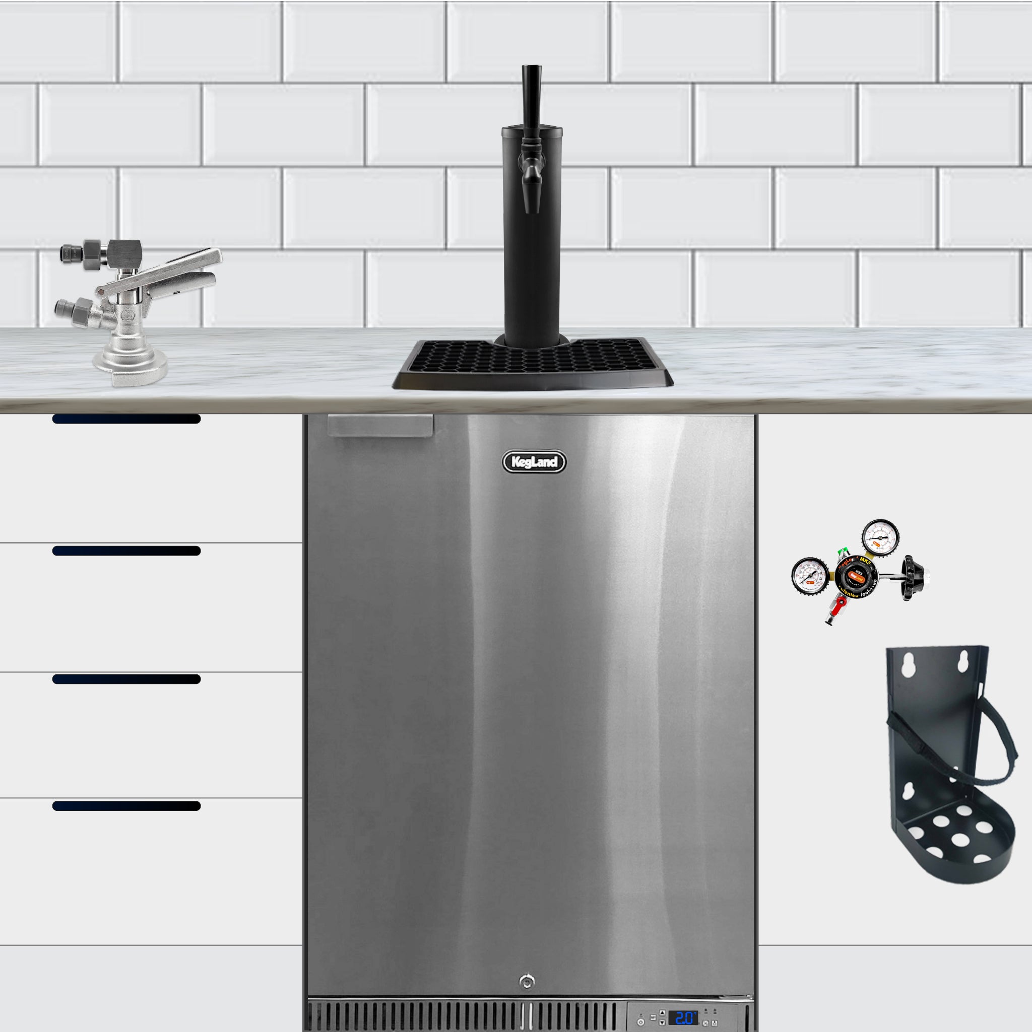 KegLand Under Cover Kegerator Builder
