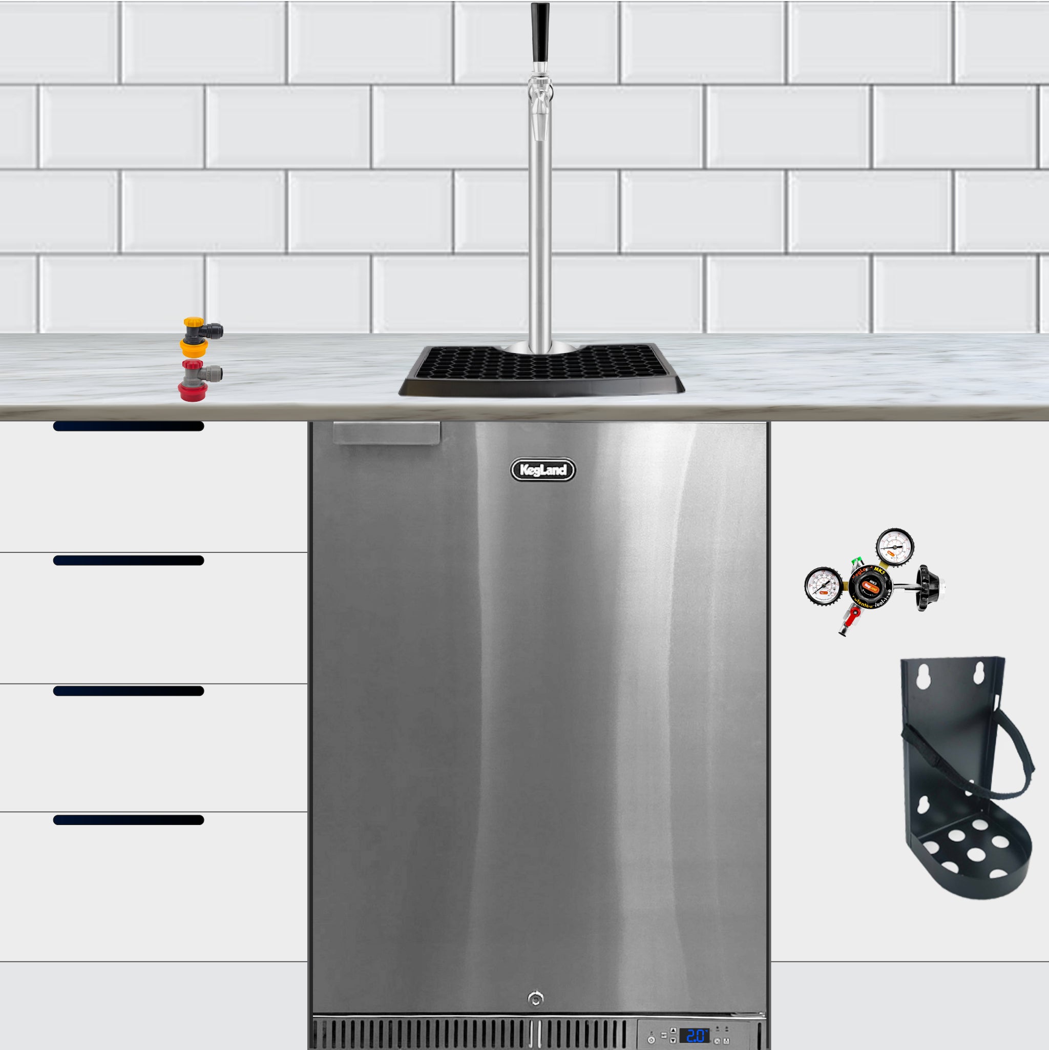 KegLand Under Cover Kegerator Builder