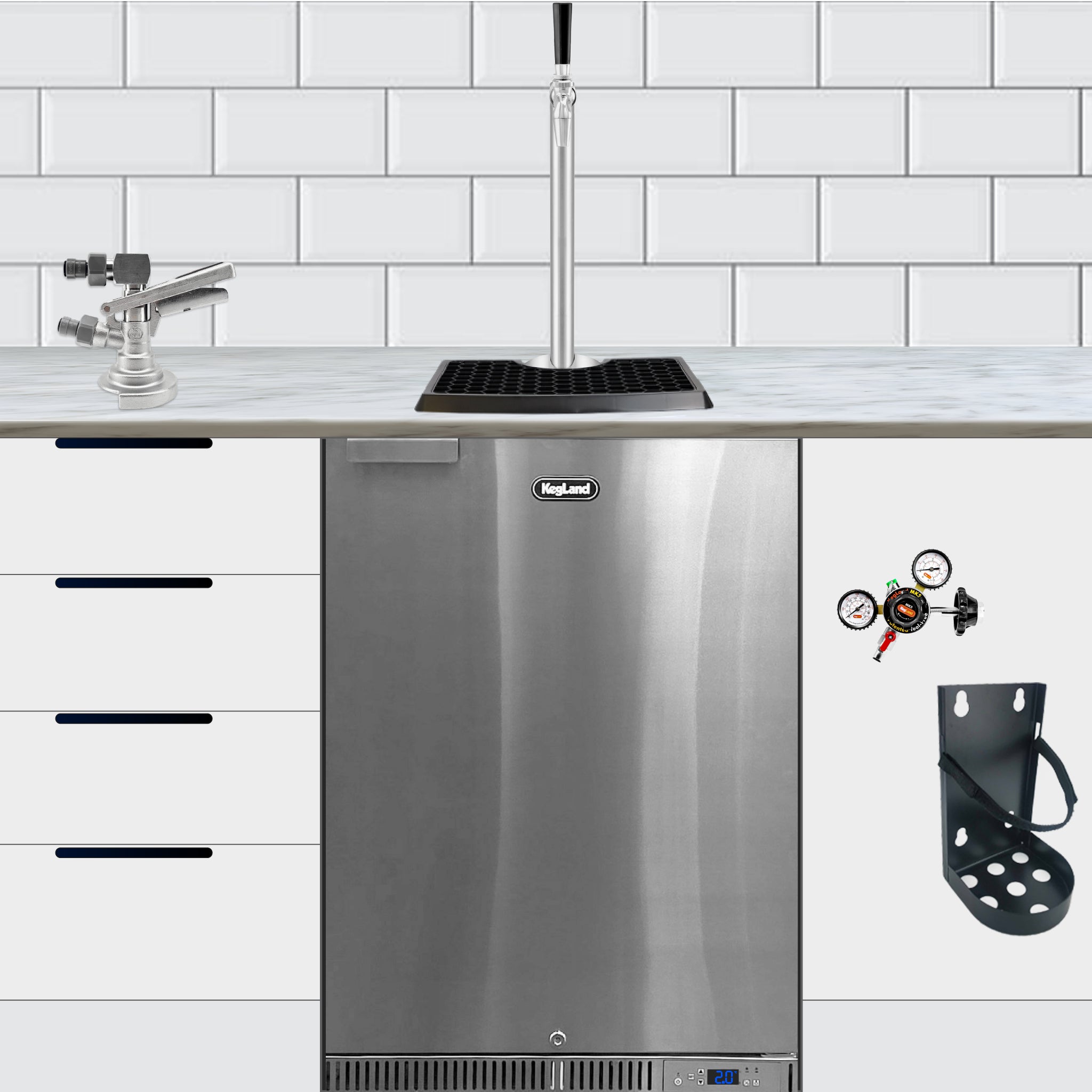 KegLand Under Cover Kegerator Builder
