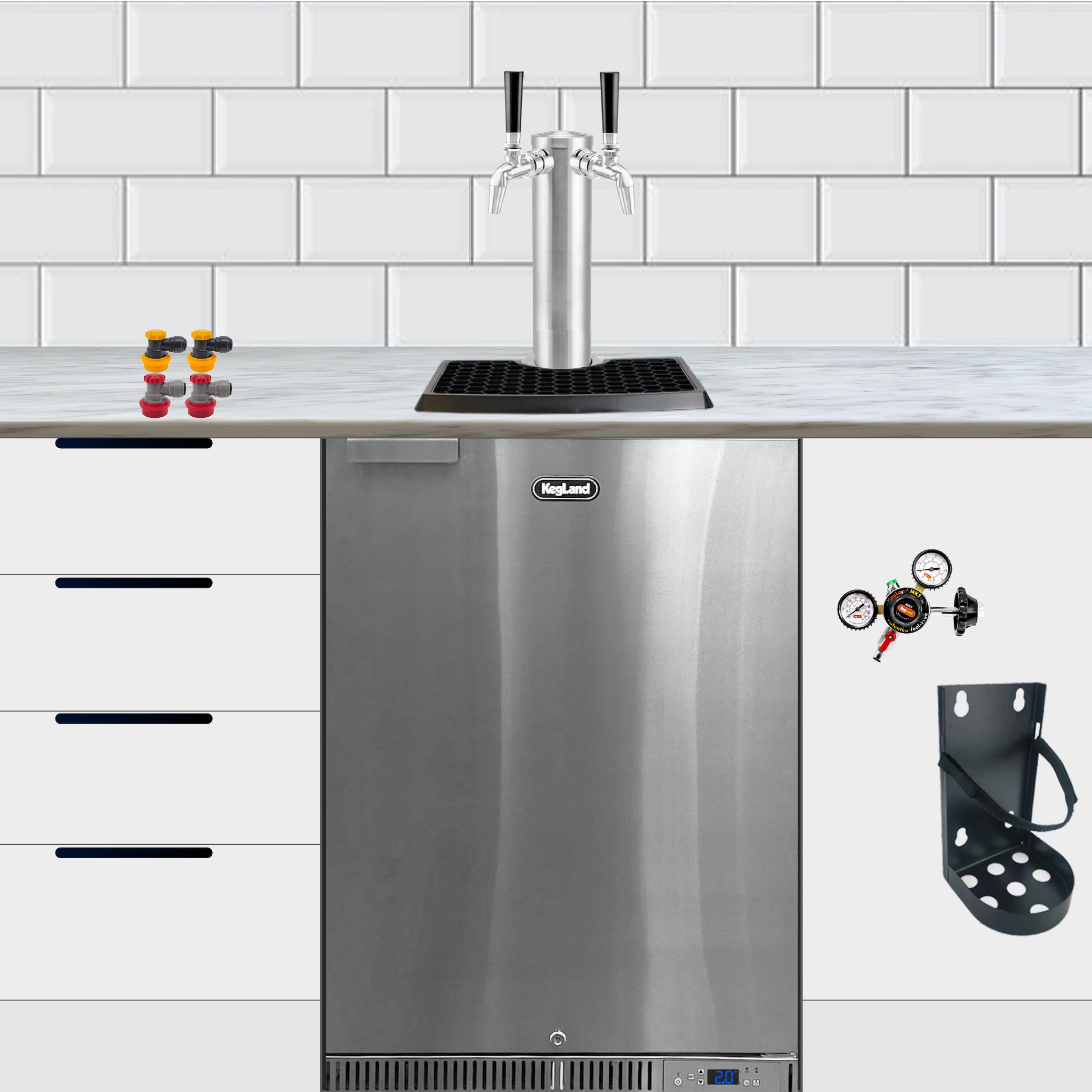 KegLand Under Cover Kegerator Builder