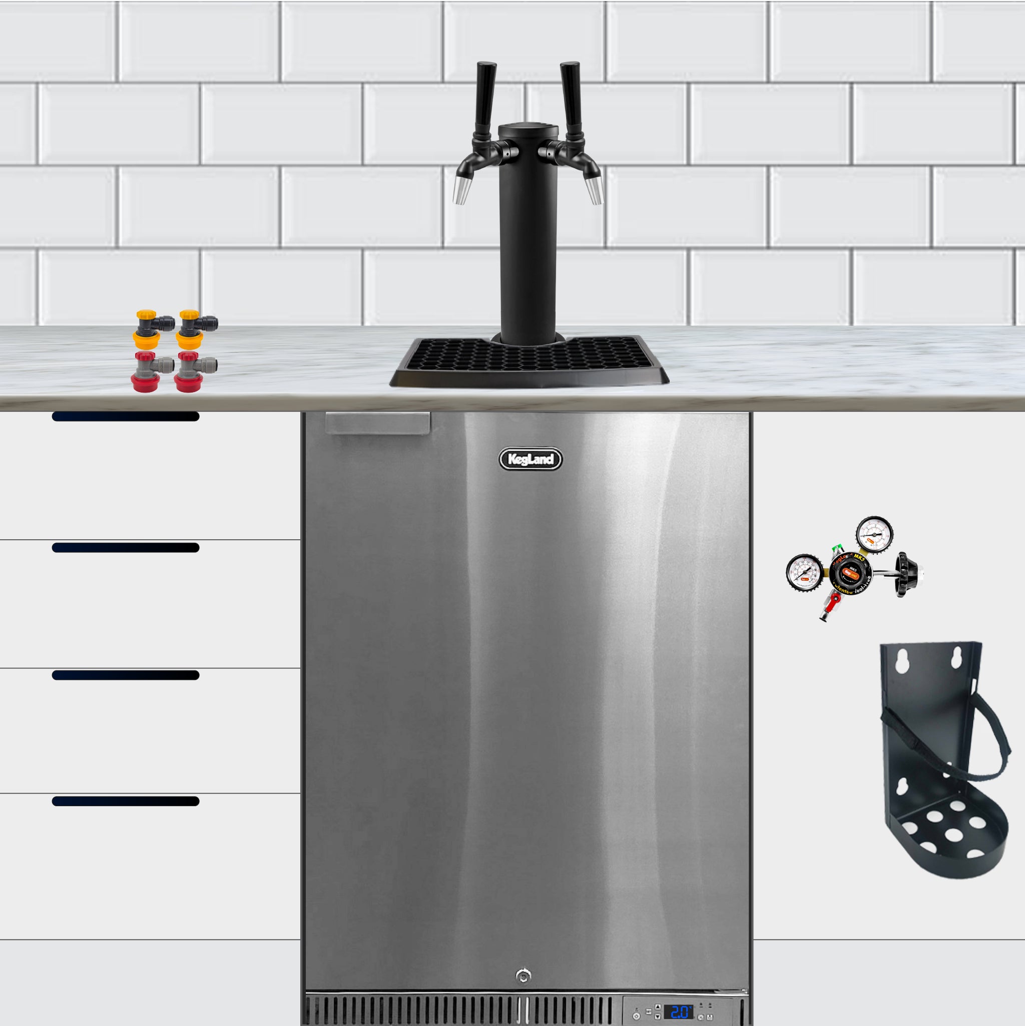 KegLand Under Cover Kegerator Builder