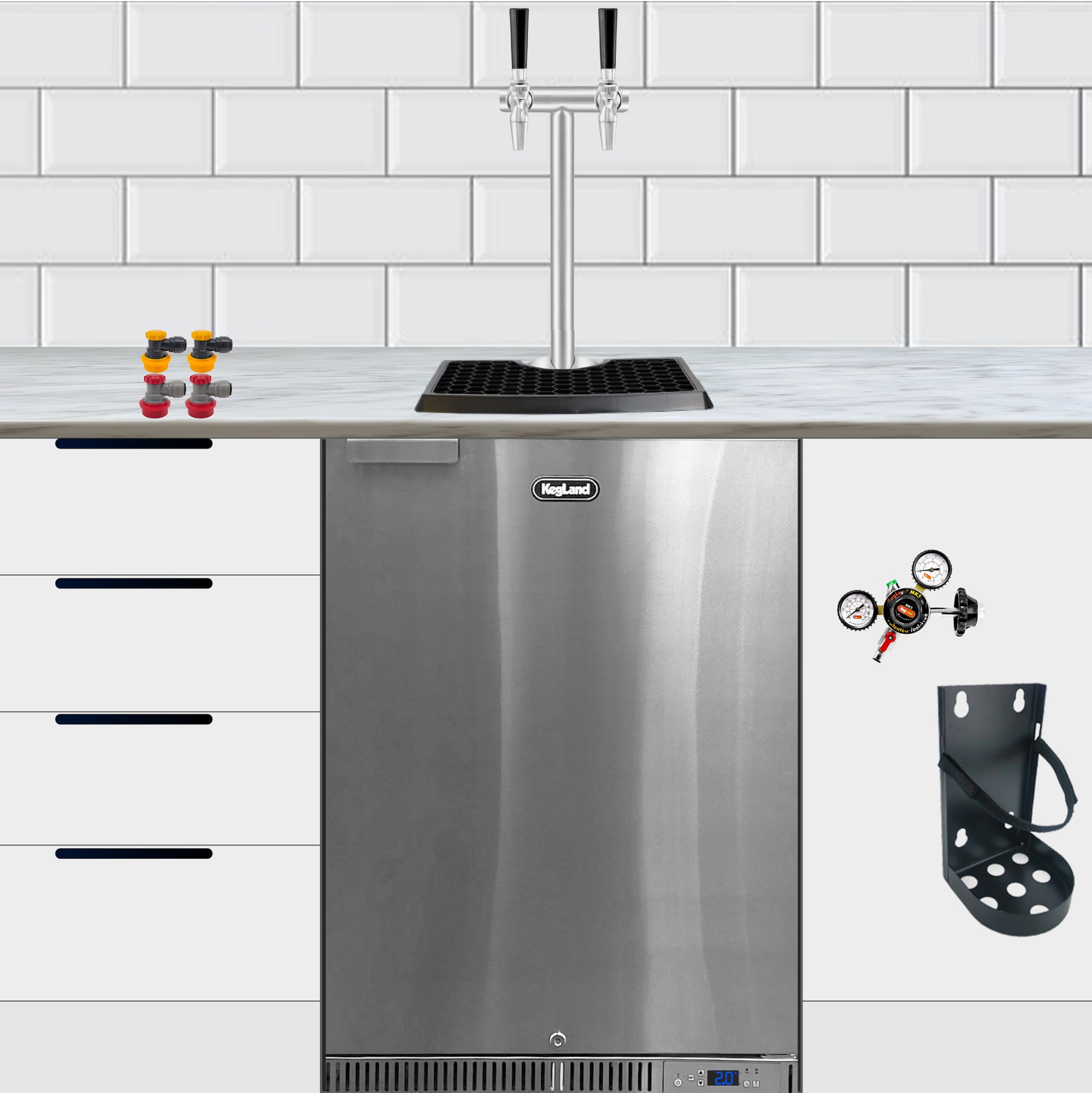 KegLand Under Cover Kegerator Builder