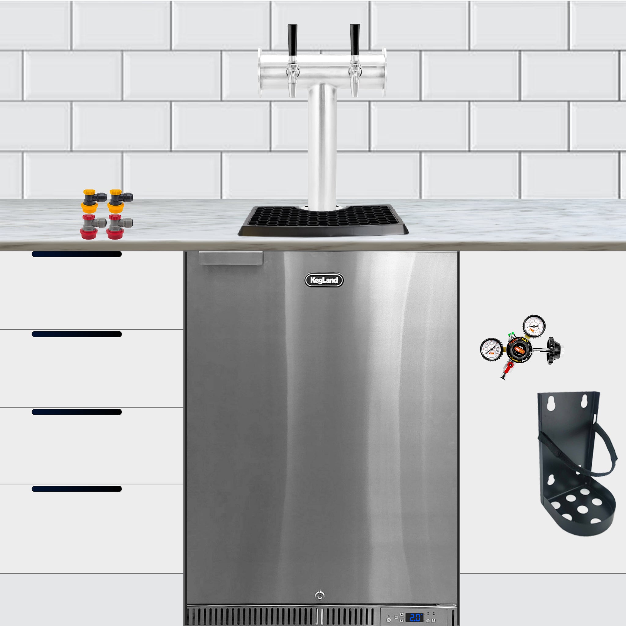 KegLand Under Cover Kegerator Builder