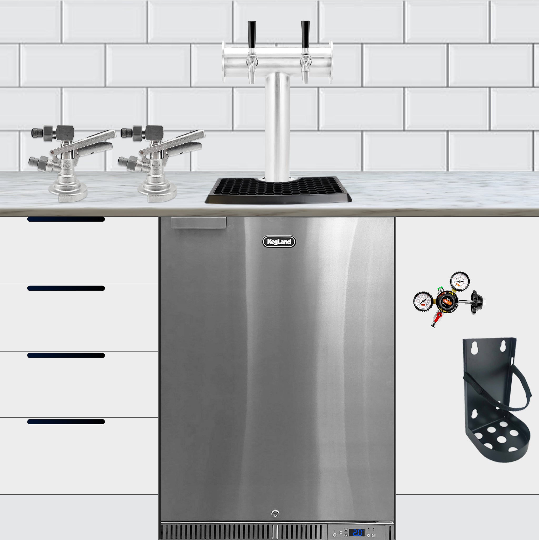 KegLand Under Cover Kegerator Builder
