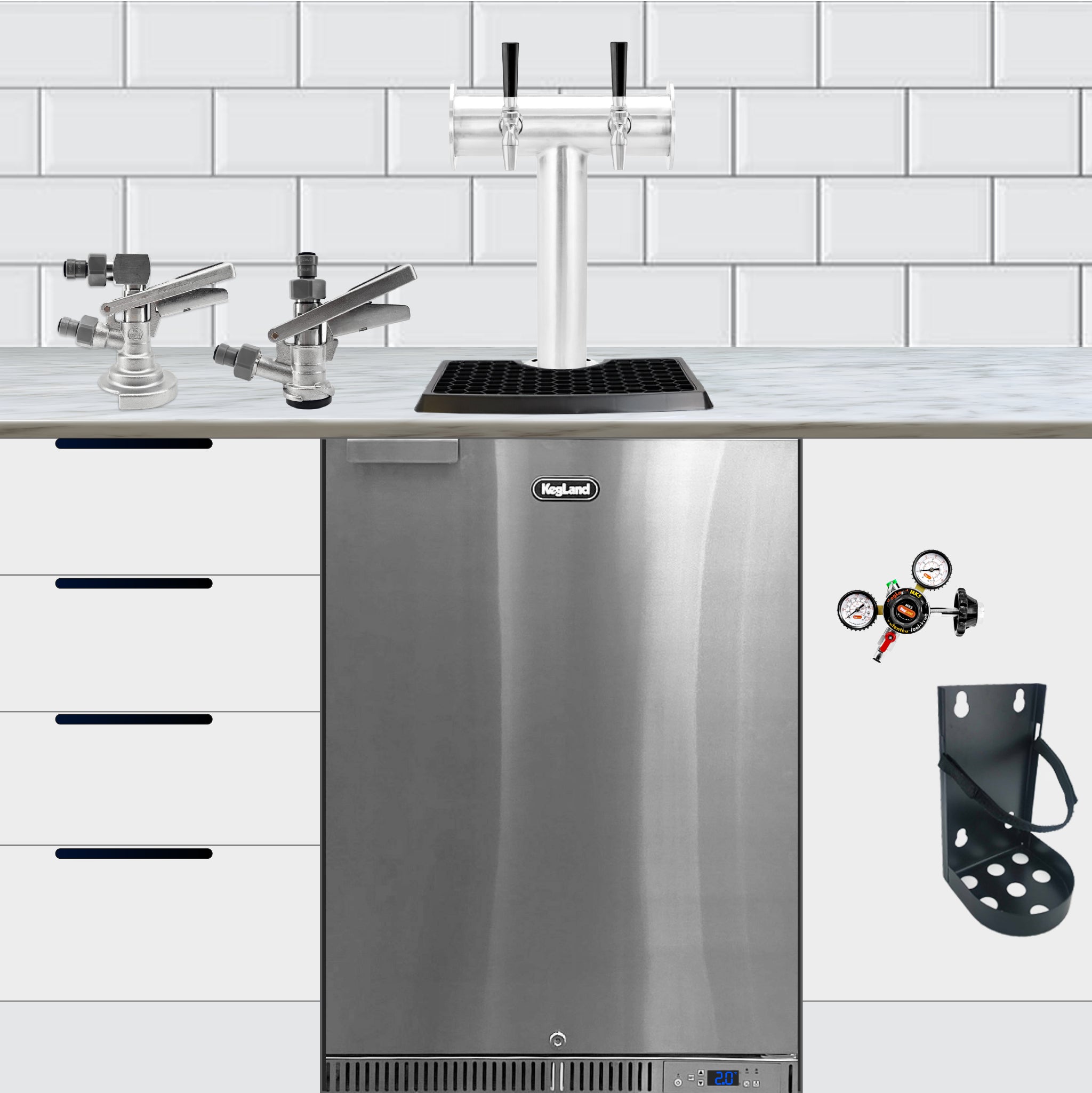 KegLand Under Cover Kegerator Builder